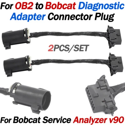 OBD2 To Bobcat Diagnostic Adapter Connector Wire For Bobcat Service Analyzer v90 - image 1 of 4