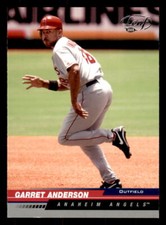 2005 Leaf  #6 Garret Anderson Los Angeles Angels