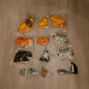 Lego Duplo Tiere Löwe Tiger Panda Bär Zebra Pinguin Fisch Eichhörnchen Ente - Bild 1 von 8