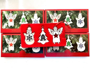 Pewter Ornament Lot of 4 boxes (12 ornaments) New in package - Picture 1 of 3