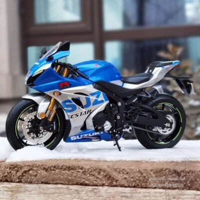 1:12 Scale Model For Suzuki GSX R1000R Alloy Sports Motorcycle Diecast Bike - Image 1 of 4