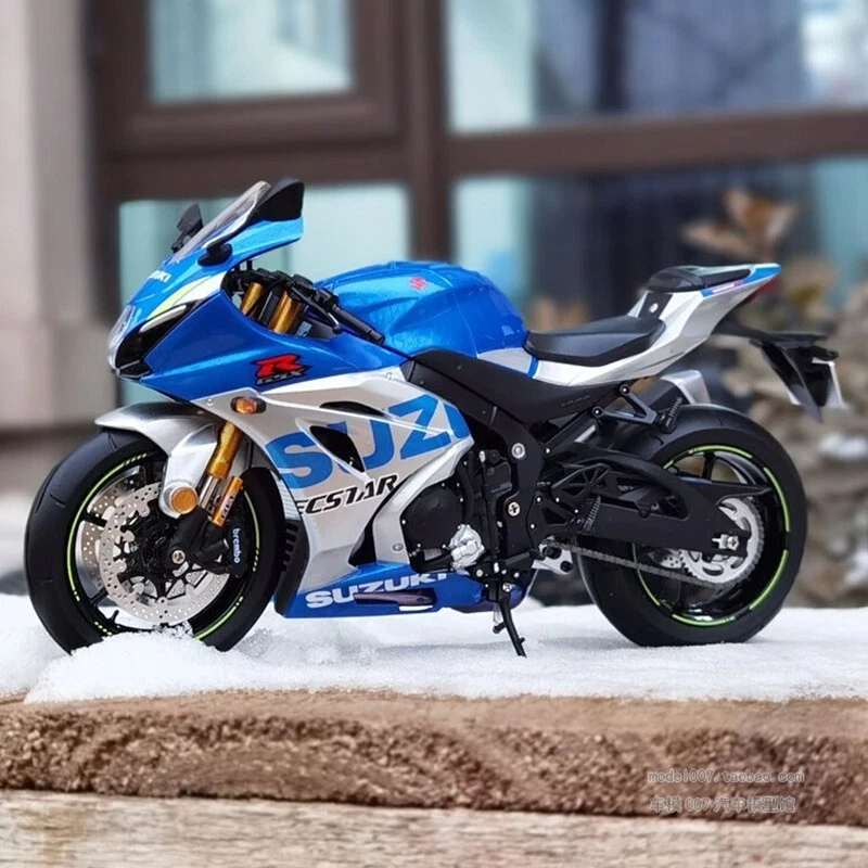 1:12 Scale Model For Suzuki GSX R1000R Alloy Sports Motorcycle Diecast Bike - Image 1 of 4