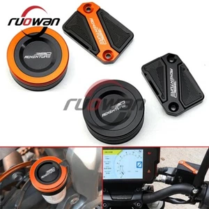 Rear Front Brake Fluid Reservoir Cap Cylinder cover For 390 Adventure 2019-2023 - Picture 1 of 10