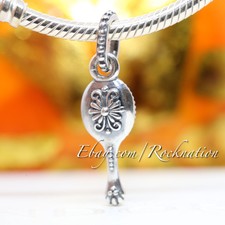 Authentic Pandora Sterling Silver Vanity Mirror Dangle Charm 791223EN44