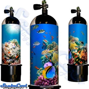 2600 Scubacool Scuba Dive Gas Cylinder Tank Cover NOT neoprene NOT sticker - Picture 1 of 1