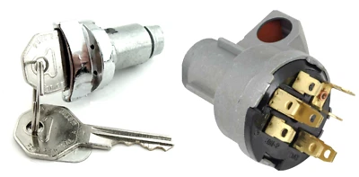 OER Ignition Switch and Lock Assembly 1955-1956 Chevy  Bel Air 150 210 Nomad - Image 1 of 4