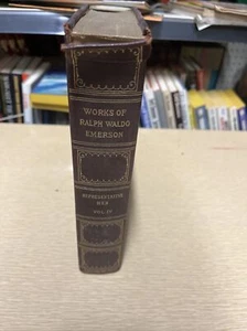 Works Of Ralph Waldo Emerson Limited Edition Deluxe VOL IV - Picture 1 of 6
