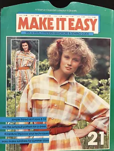 Make it Easy No.21 Size 8-16 Paper Pattern, 1984 - Picture 1 of 2