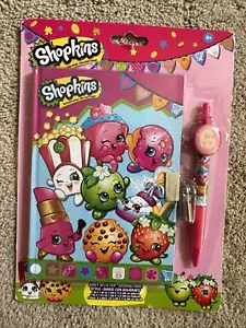 Shopkins Diario con Penna Marabou Mini Lucchetto e Chiave Set 60 Fogli Ragazze Regalo Scuola - Foto 1 di 10