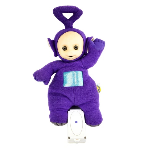 Vintage Hasbro Playskool 1998 Talking Teletubbie Tinky Winky Purple Plush 17” Cover