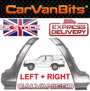 FOR TOYOTA LAND CRUISER J100 98-07 5D REAR WHEEL ARCH REPAIR BODY SILL PANEL X2 - Picture 1 of 15
