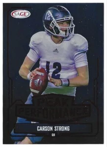 2022 SAGE HIT Peak Performance Red Carson Strong #PK-CS2 READ&SAVE Nevada Wolf - Bild 1 von 2