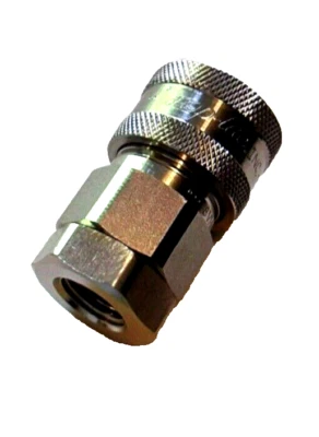 Parker-Snap-Tite H Series  SVHC8, 1/2" Coupling   NPTF 316 Stainless Steel, New - Image 1 of 4