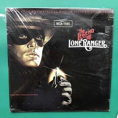 John Barry LEGEND LONE RANGER Film Soundtrack LP Merle Haggard Klinton Spilsbury - Image 1 of 4