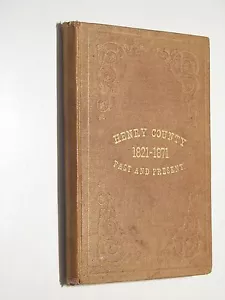 History Henry County Indiana IN Pleas First 1871 genealogy New Castle Ashland - Picture 1 of 5