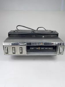 Vintage FM 8 Track Tape Player Under Dash Car Radio TP-801 FM Multiplex Radio - Picture 1 of 13