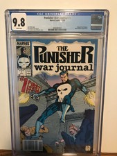 Punisher War Journal #1 CGC Graded 9.8 NM/MT ORIGIN WP Rare Newsstand edition