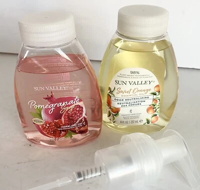 Melaleuca SUN VALLEY Romã Laranja Doce 8 oz Sabonete LAVAGEM À MÃO Selado Lote De 2 - Imagem 1 de 4