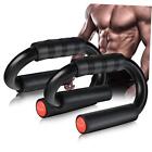 AIR-ONE SPORTS Push Up Bars, Extra Thick Non Slip Foam Grip, Black&Red - 480lbs