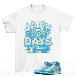 Stacked Sneaker Shirt Navy to Match Jordan 1 Retro UNC Reimagined DZ5485-402 - Picture 1 of 2