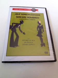 DVD "¡ QUE SIRVENGUENZAS SON LOS HOMBRES !" PRECINTADO SEALED MARIO CAMERINI VIT - Imagen 1 de 2