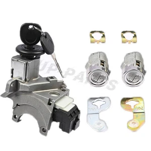Interruptor de cilindro de bloqueo de puerta de encendido y carcasa para Chevy Silverado GMC 2001-2007 - Imagen 1 de 8