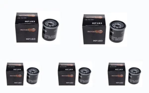 Filtro de aceite MF183 (HF183) - Derbi Scooter 125 150 Boulevard - Paquete de 5 - Imagen 1 de 2