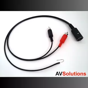 B&O Bang & Olufsen 7-Pin Socket to RCA Plugs + Earth Lead for BeoGram HQ - 20 M - Picture 1 of 24