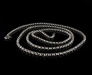 Vintage / Antik - 9,5g 835 Silber Erbskette Silberkette 60cm Damen Tracht - Bild 1 von 4