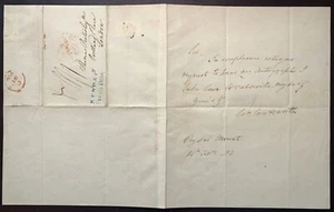 William Wordsworth (1770-1850), Dichter, Autogrammbrief signiert 1836 - Bild 1 von 1