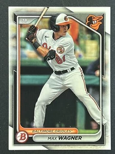 MAX WAGNER 2024 Bowman Paper Prospect #BP-18 Baltimore Orioles - Picture 1 of 2