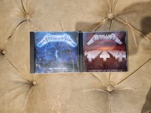Metallica - Ride The Lightning - 1984 - Elektra -Master Puppets 1986 Two CD Lots - Picture 1 of 4