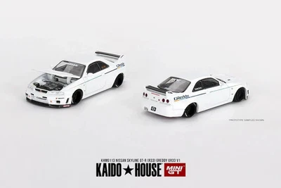 Mini GT Kaido House 1:64 Nissan Skyline GT-R (R33) Greddy GR33 V1 - KHMG113 Foto 1 de 2