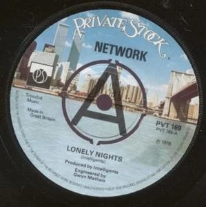 Network (70's Group) Lonely Nights 7" vinyl UK Private Stock 1978 B/w groover - Picture 1 of 1