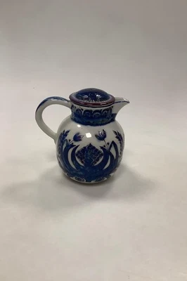 Aluminia Tenera Kunst Vase Krug mit Deckel Nr. 434-3143 - Bild 1 von 4