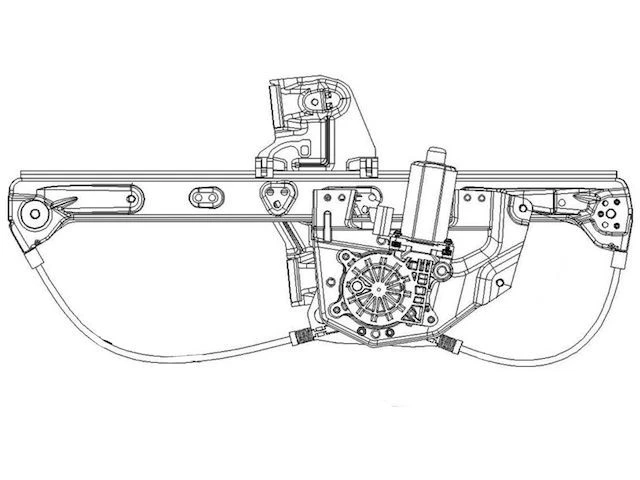 Rear Right Window Regulator 47KJQJ55 for DeVille 2004 2003 2000 2001 2002 2005 - Изображение 1 из 1