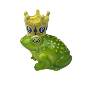 Juego de corona coctelera de sal y pimienta vintage Figi Frog Prince novedad - Imagen 1 de 9