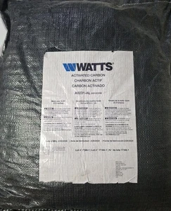 Watts A9231-AL Activated Carbon Mesh Size 12x40 27.5 LBS/Bag MFG 2/24 - Picture 1 of 4