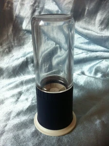 Tupperware Gewürzmühle chefserie Exklusivmühle Pfeffermühle Salzmühle blau press - Bild 1 von 8