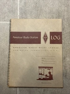 Journal de bord radio amateur ligue relais radio amateur jamais utilisé 1966 - Photo 1/3