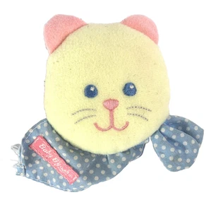 Baby B'gosh weiches Tuch gelbe Katze Kätzchen Baby Handgelenkrassel - Bild 1 von 7