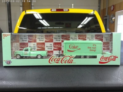 Transportadores automáticos M2 Coca Cola 69 Ford F-250 y 49 Mercury personalizados Foto 1 de 3