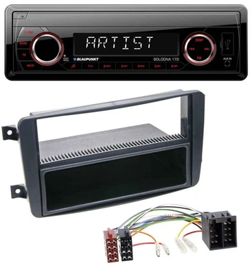 Blaupunkt SD USB 1DIN MP3 AUX Autoradio für Mercedes C-Klasse W203 CLK W209 Vito - Bild 1 von 4