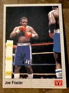 Boxing 1991 SMOKIN JOE FRAZIER #90 AW Sports Card HOF LEGEND Vintage NM/MT 😎 - Picture 1 of 2