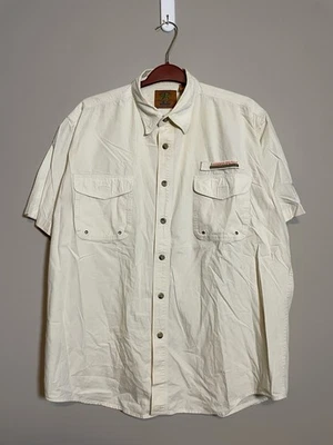 Camisa de Pesca Jimmy Buffett Margaritaville Hombres XL Abotonada Isla Viaje (G83) Foto 1 de 4