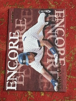 1997 Fleer Derek Jeter #703 Encore New York Yankees - Image 1 of 2
