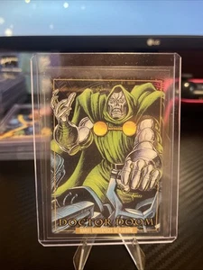 2024 Marvel Masterpieces '92 Platinum Doctor Doom Clear Cut Parallel #26 Jusko - Picture 1 of 2