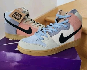 Nike Dunk High SB Spectrum Blue Beige US 10 White Black air force 1 Brown Green - Picture 1 of 14