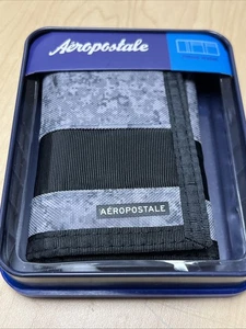 AEROPOSTALE Bi-Tri-Fold Wallet Gray - Picture 1 of 1