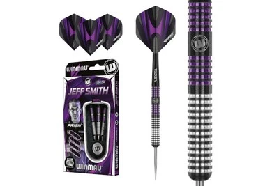 WINMAU Jeff Smith 90% Tungsten Signature Series Alloy Steel Tip Darts Gift - Image 1 of 4